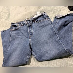 Levi's Wedgie Blue Women's Straight Jeans